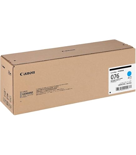 Amazon.co.jp: CRG-076BLK 純正 トナーカートリッジ ブラック
